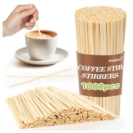 Bamboo Coffee Stir Sticks