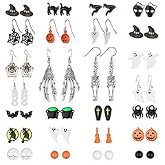 H：26pairs halloween earrings