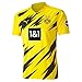 Puma 1a Equipación 20/21 Replica Borussia Dortmund BVB Hombre Camiseta, Cyber Yellow...