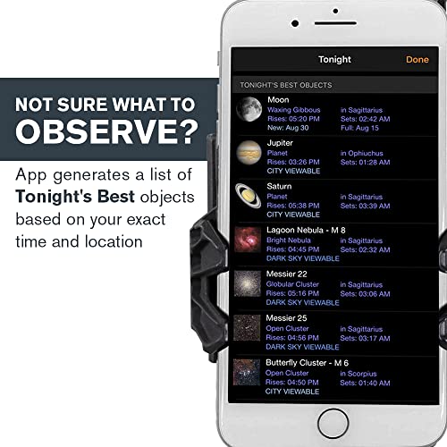 Celestron StarSense Explorer DX 130AZ App-Enabled Telescope – 130mm Newtonian Reflector with Smartphone Dock & StarSense App – iPhone & Android Compatible – Easy-to-Use for Beginners by Celestron - Image 5