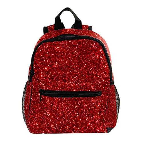 Sac à dos pour garçons et filles motif floral orange 30,5 cm
