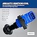 ARKAUTO Performance Ignition Coil Pack Set Of 1 Compatible With NISSAN SKYLINE R33 GTST R34 GTR STAGEA WGC34 WGNC34 CEDRIC GROLIA ENY33 LAUREL GC34 GNC34 LEOPARD JENY33 RB25DET RB26DET 22433-25U00