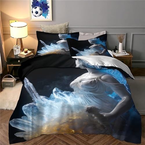 Parure de lit courses hippiques 200x200 microfbre - 6