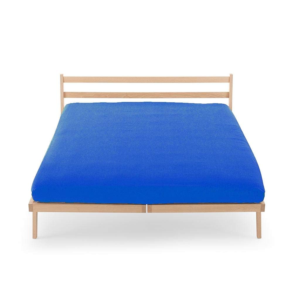 Happidea 1/2 King Fitted Sheet, 120 x 200 cm