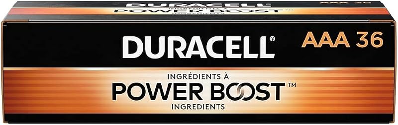 DURACELL MN24P36 Pilas alcalinas CopperTop, AAA, 36/PK