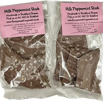 Belgian Chocolate Bark 100g Dark peppermint Crunch