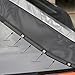 Car Tailgate Mesh Screen, Breathable Mesh Net Magnetic Mount with Elastic Band Zipper Car Tailgate Net Camping Accessories for SUV MPV Truck Accessories (S)