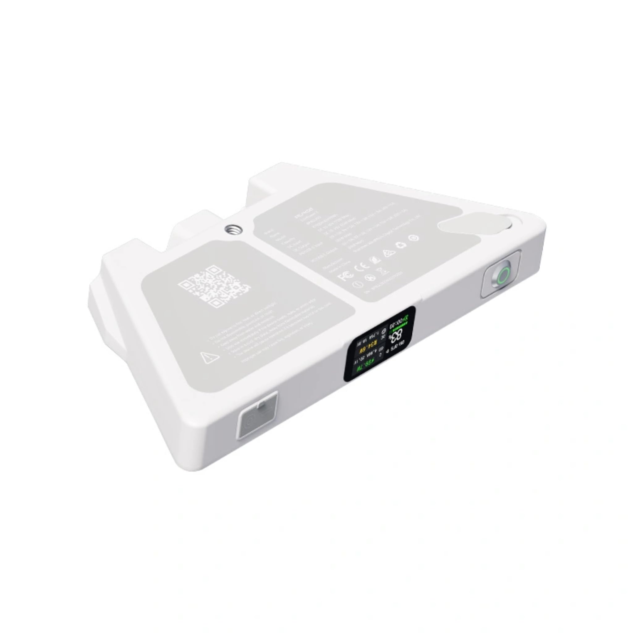 LinkPower 2 Power Bank per Starlink Mini, 99 Wh/27.500 mAh, batteria portatile conforme alle compagnie aeree, 65 W USB-C PD, uscita CC, display LCD, controllo app Bluetooth