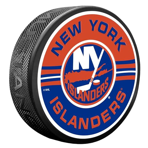 Sports Decor New York Islanders Puck - Half & Half