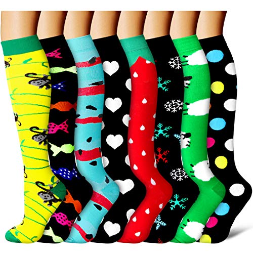 Compression Socks for Men and Women - Best for Running, Athletic Sports, Varicose