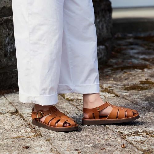 Amazon | [オーガニックハンドルーム] GURKHA グルカ レザーサンダル