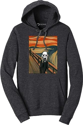 Amazon.com: Halloween Hoodie for Women \u0026 Men - Van Gogh Scream Ghost Face  Sweatshirt - Scream Merchandise - Horror Movie Halloween Hoodies - Scary  Movie Scream Hoodie - Scream Halloween Horror Hoodie