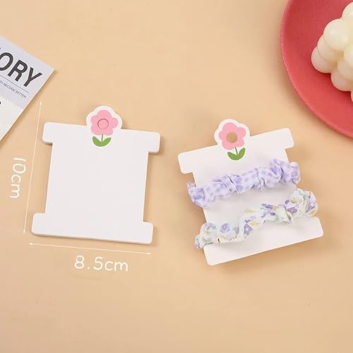 Miniatura 6 de 100 tarjetas de exhibición de clip para el cabello, tarjetas de embalaje para el cabello, pasadores para el cabello, tarjetas de cartón de papel