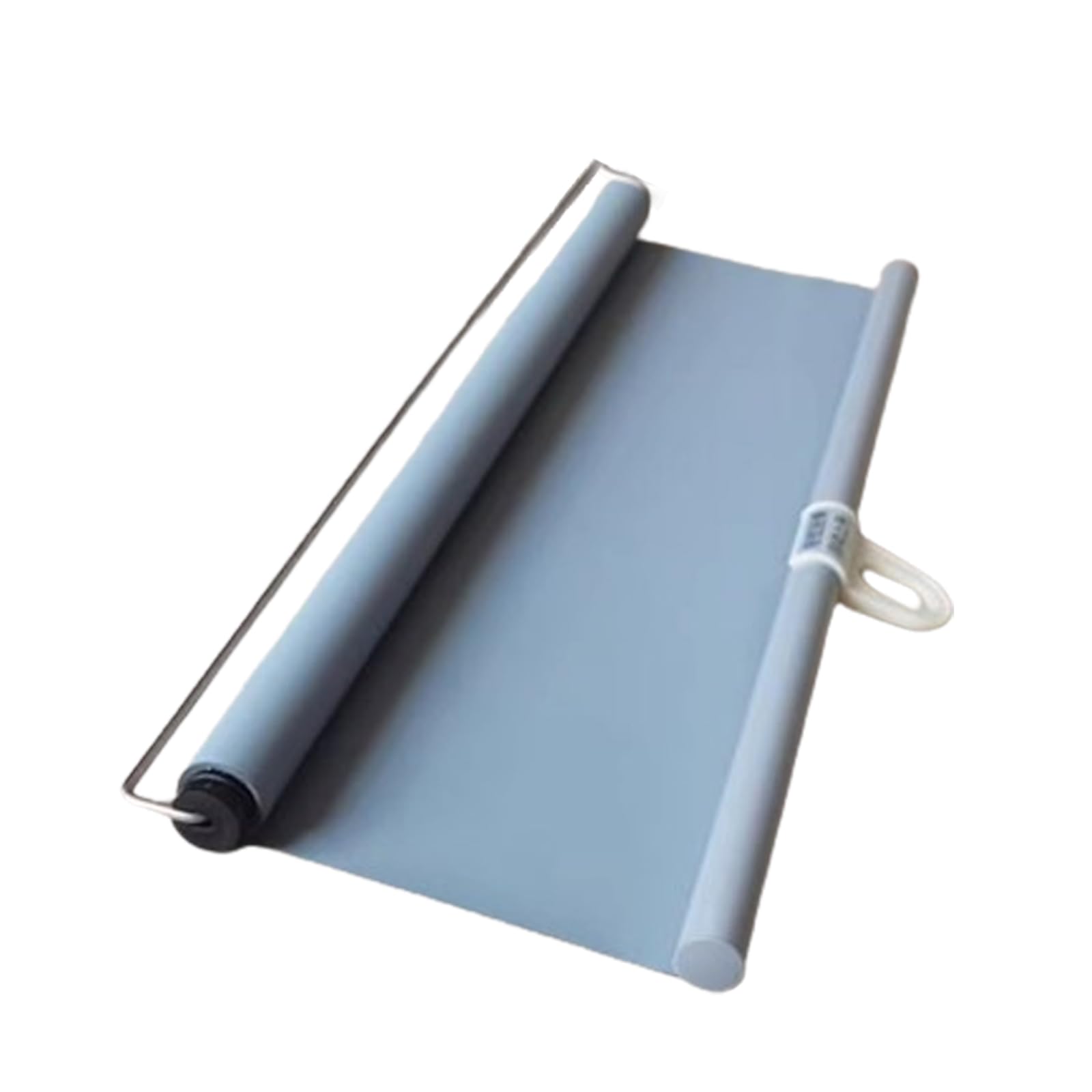 QYANPEN Spring Type Blackout Roller Blinds No Drilling,Automatic Retractable Roller Shades,UV Protection Temporary Opaque Privacy Blinds,for Bathroom Office,width X Height (110cm x 200cm(43.3in x 78