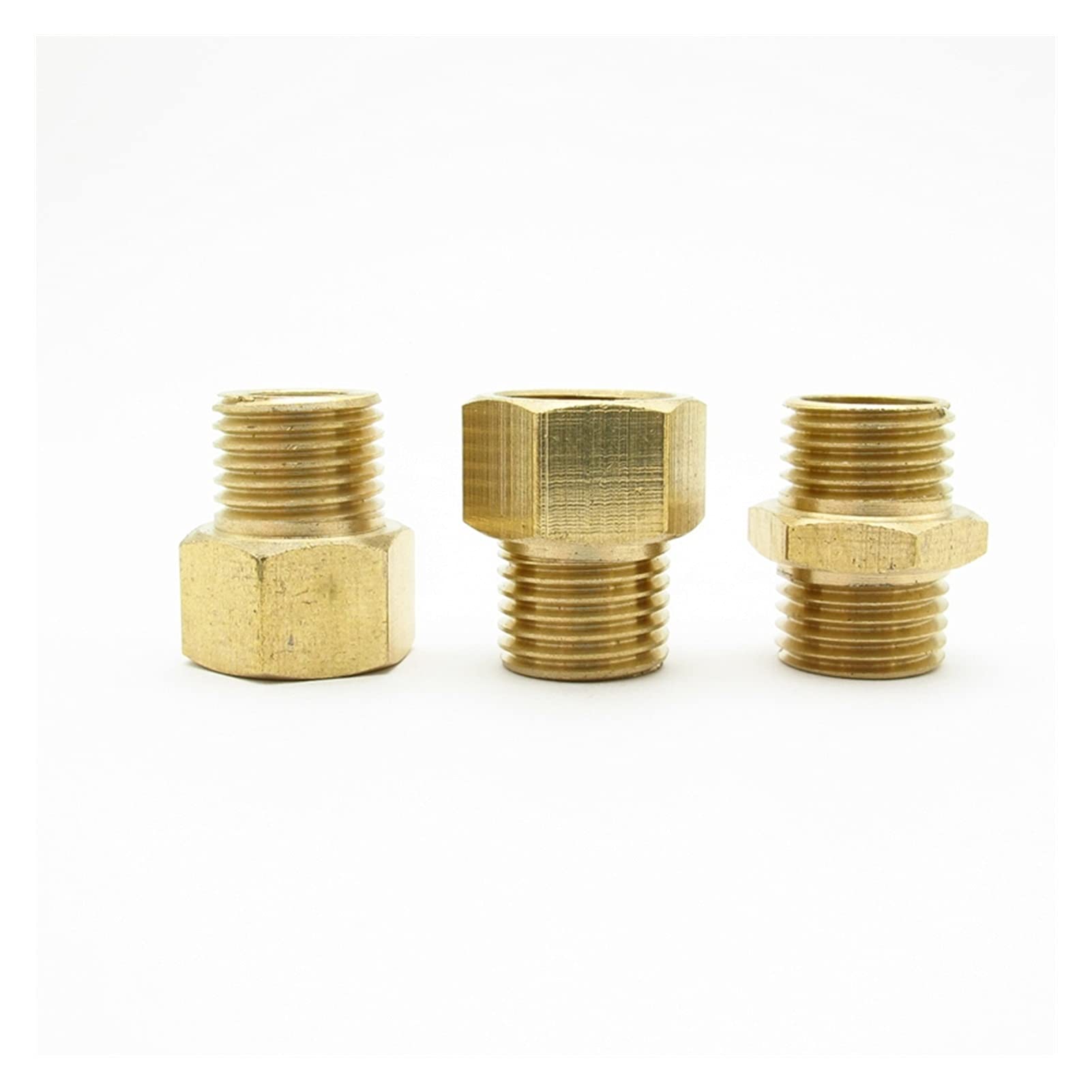 1/4" BSP Male Thread Brass Check Valve 1 Way Check Valve for Water Tank Water Heater Toilet (Female to Male)