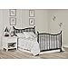 Dream On Me Violet 7 in 1 Convertible Life Style Crib in Black, Greenguard Gold Certified 58x29x39 Inch (Pack of 1)