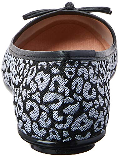 Sapatilhas Tecido Onca Listrado Resinado, Moleca, Feminino, Preto, 37