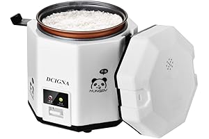 Single Serving Rice Cooker: 1.2L Mini Electric Lunch Box Rice Cooker