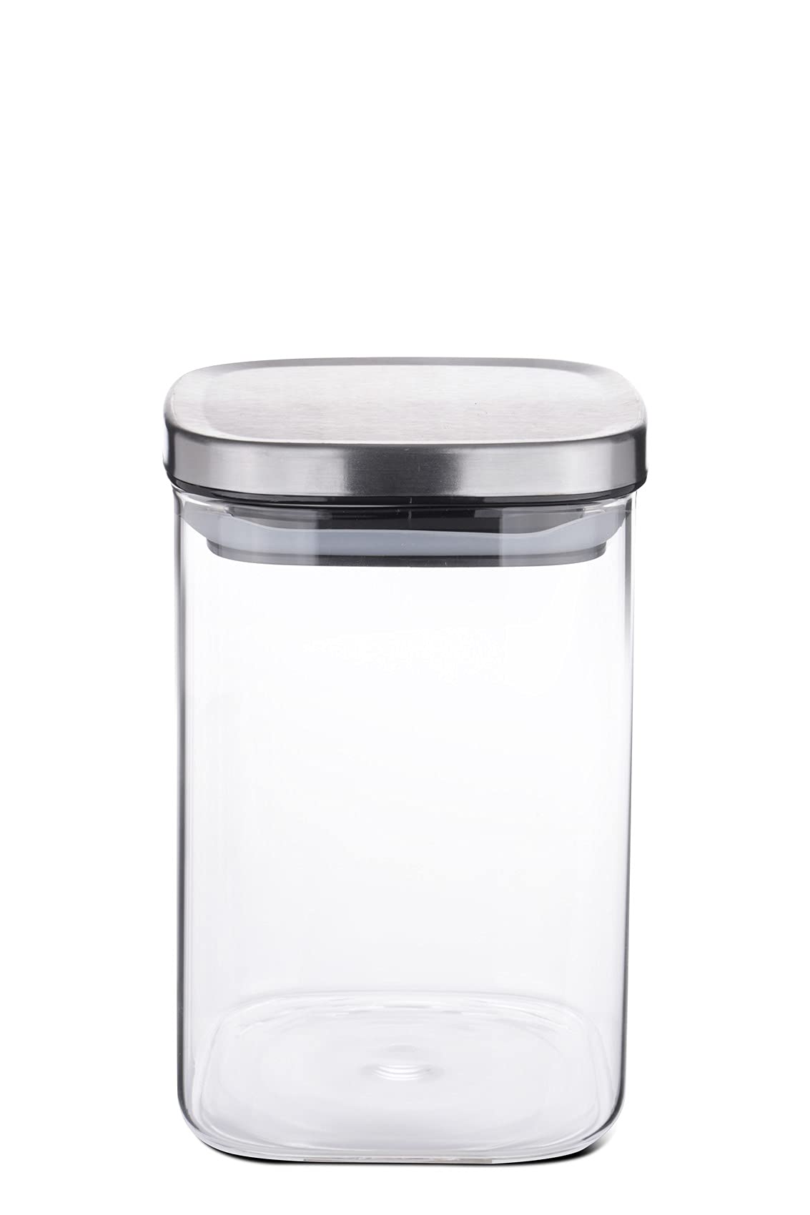 Weis 15954 Storage Jar, Stainless Steel, Silver