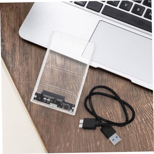 Caja externa USB para SSD 2TB transparente Homoyoyo miniatura 4