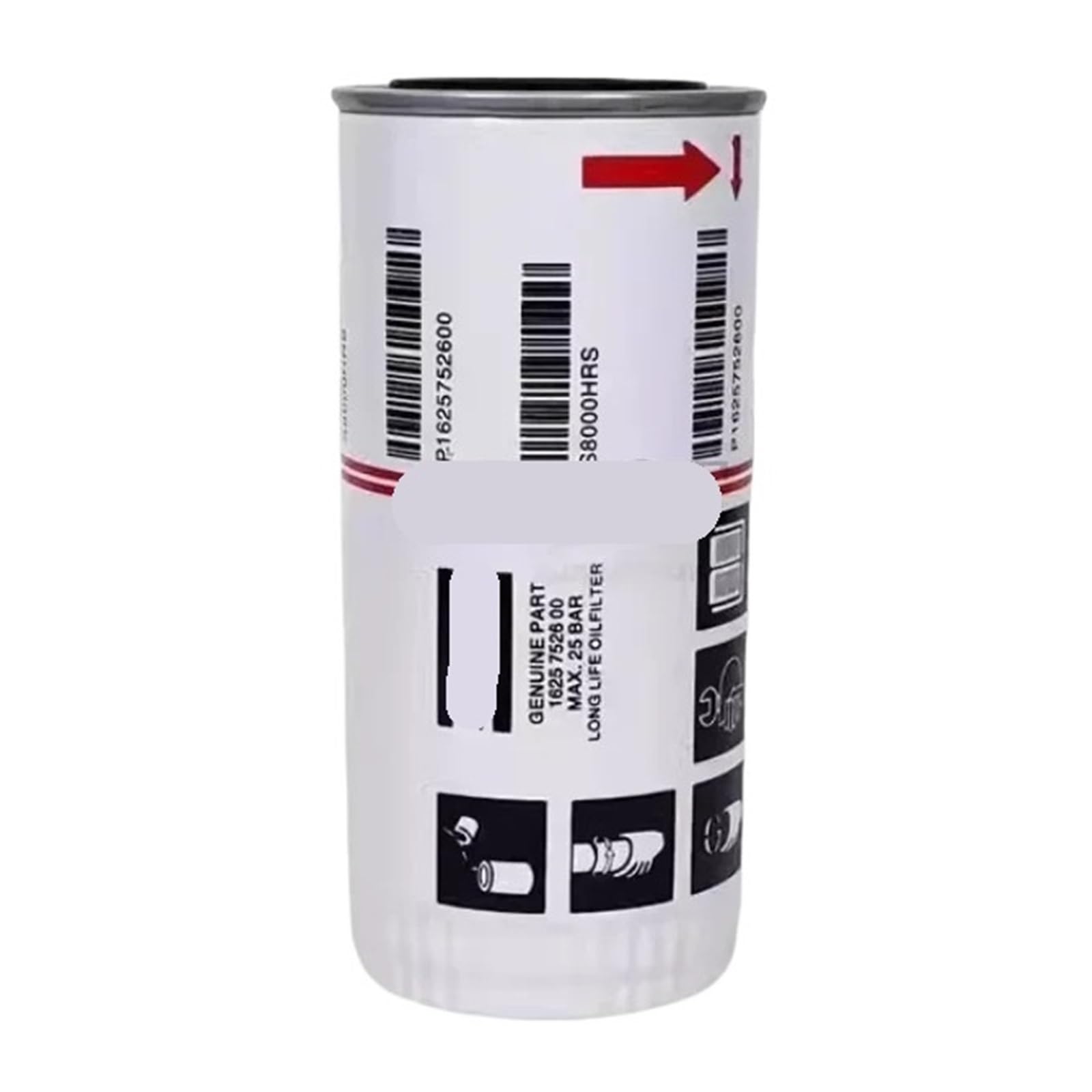 Mbpaihop One Color Air Compressor Ga37+P Oil Filter 1625752600 2903752600 Oil Filter