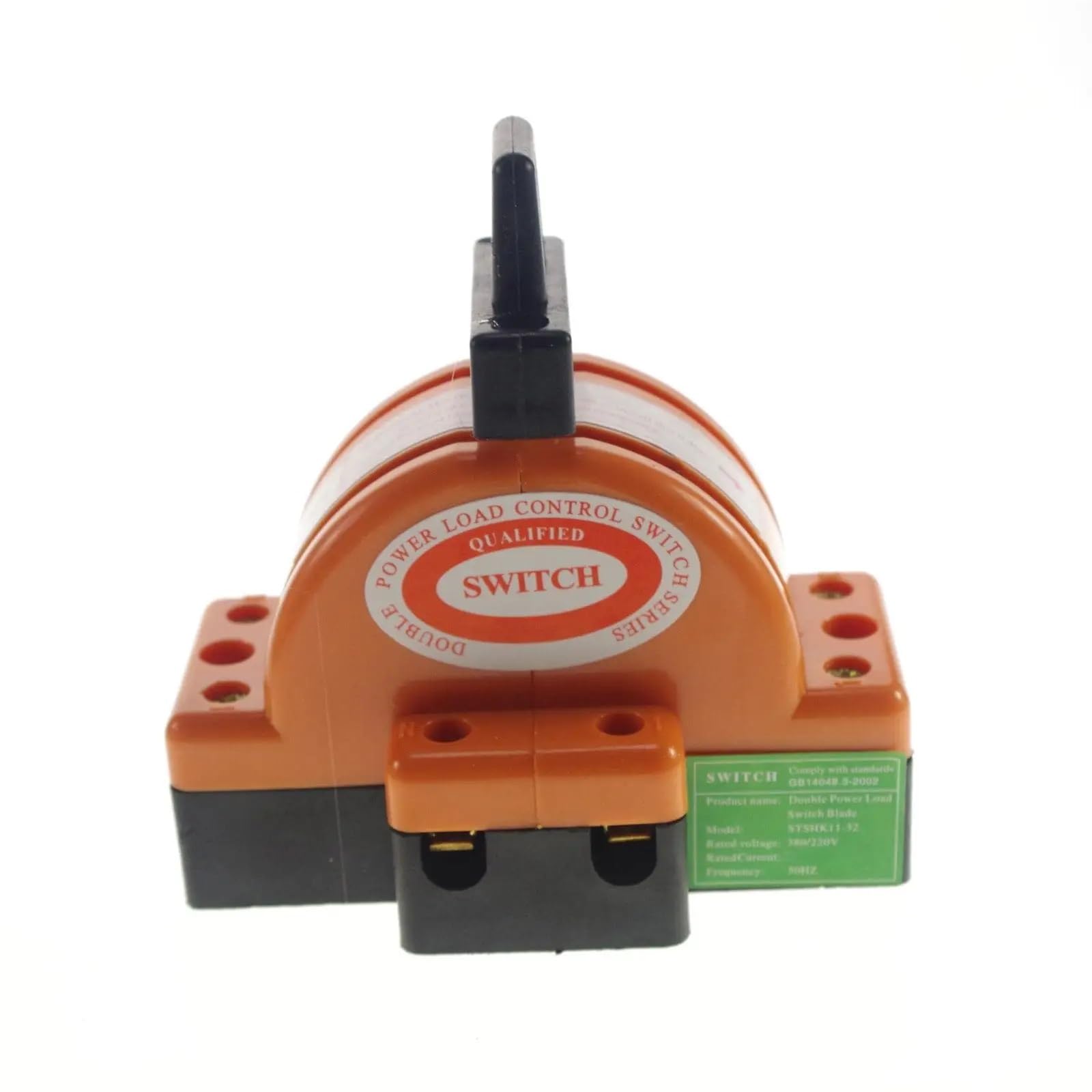 Interruptor de desconexión bipolar de doble tiro de 30 A, 220 V/380 V, 1 unidad
