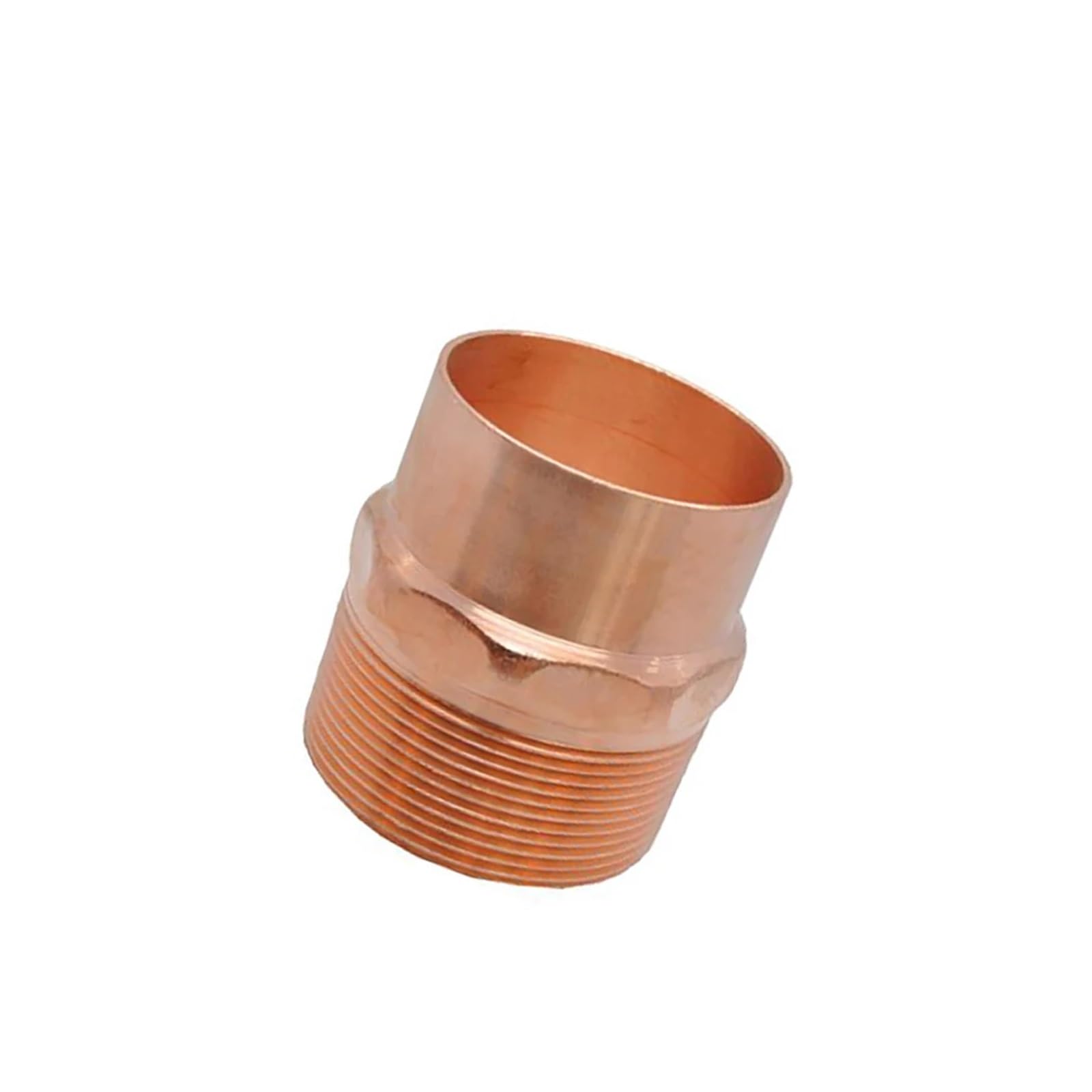 Xuro Złącze męskie 1/4" 3/8" 1/2" 3/4" 1" -4" z końcówką lutowniczą, miedziane, do instalacji klimatyzacyjnych(ID 28mm To 1 Inch)