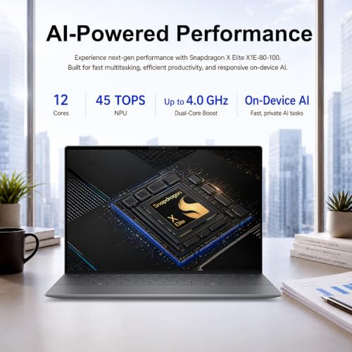 Image of Dell XPS 13 9345, 13.4 inch FHD+ 120Hz, Snapdragon X Elite, 32GB DDR5, 4TB SSD