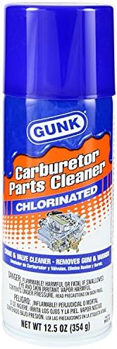 Gunk M4814/6 Chlorinated Carburetor Parts Cleaner, One Each, 12.5 oz.