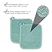 RITZ Terry Potholder & Hot Pad: Unparalleled Heat Resistant, Durable 100% Cotton – Ergonomically Designed for Optimal Grip – Easy-Care Machine Washable – 2-Pack, Dew