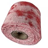 TOWARDSNAN Vendaje de sangre aterrador con manos cortadas para Halloween, accesorios de gasa aterradora para fiesta de Halloween, decoración de casa, vendaje de sangre aterrador, parte de cuerpo