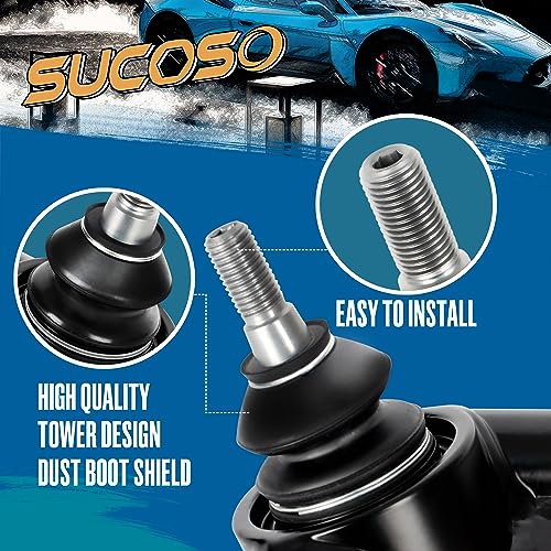 2-4" Lift Upper Control Arms for 07–18 Chevy Silverado 1500/GMC Sierra 1500 6 Lug, Chassis & Suspension Control Arm Kit with Ball Joints Fits Tahoe/Yukon/Suburban 1500, Replaces OE Stamped Steel Arms - Image 5