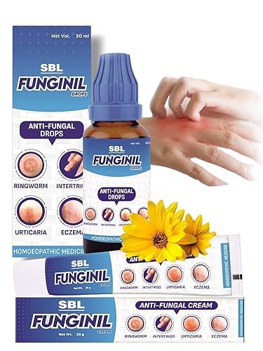 Image of Funginil SBL Drops Homeopathy & SBL Funginil Cream 25gm COMBO
