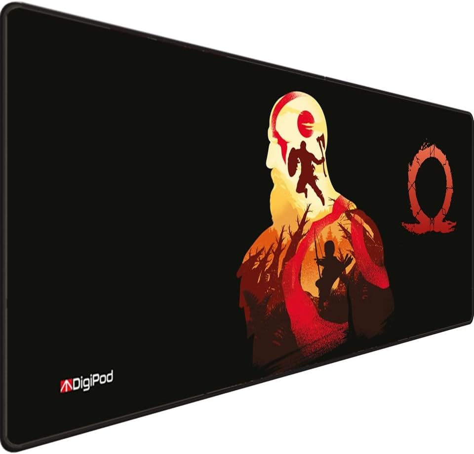 Digipod Gaming Mousepad Oyuncu Mouse Pad 90X40 Xxl Speed Büyük Oyuncu Mousepad Kaymaz Taban Dikişli 4mm Kalınlık Dikişli kenar Su Tutmaz Silinebilir
