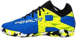 Chuteira Futsal Penalty Storm Kids Xxi Amarelo/preto/coral 166221-2205-35