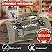 Veitorld Tool Roll Up Bag, Gifts for Men Dad Husband Him, Portable Foldable Tools Storage for Men, Heavy Duty Tool Organizer with Detachable Pouches for Electrician Carpenter and Handy Man