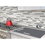 emolife Extra Thick Silicone Mats for Kitchen Counter, 23.6"x15.7", Grey - Image 2