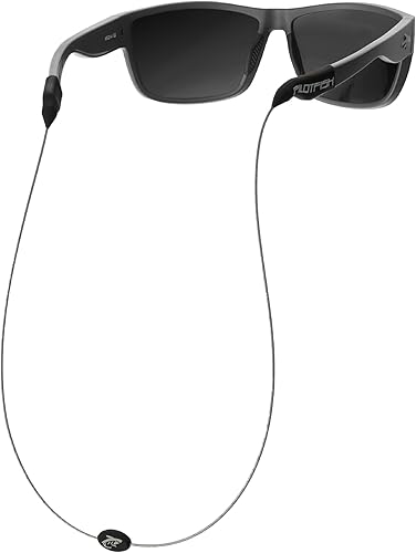 Miniatura 7 de Pilotfish Correa de gafas de sol con alambre, ajustable, sin cola, correas de gafas de sol para gafas, lentes, deportes