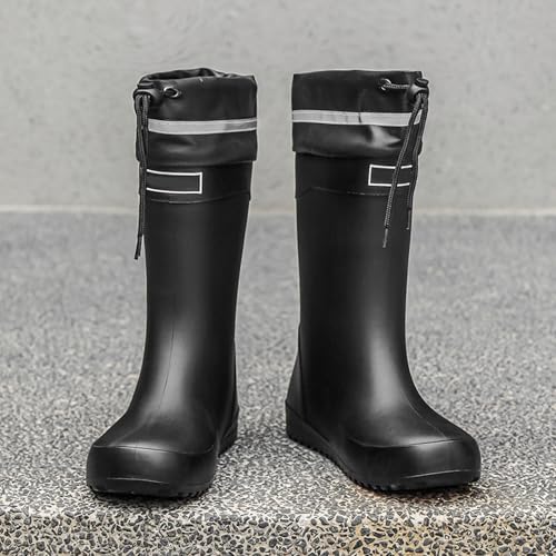 Bottes d'équitation en caoutchouc pour femme imperméables et légères - 6