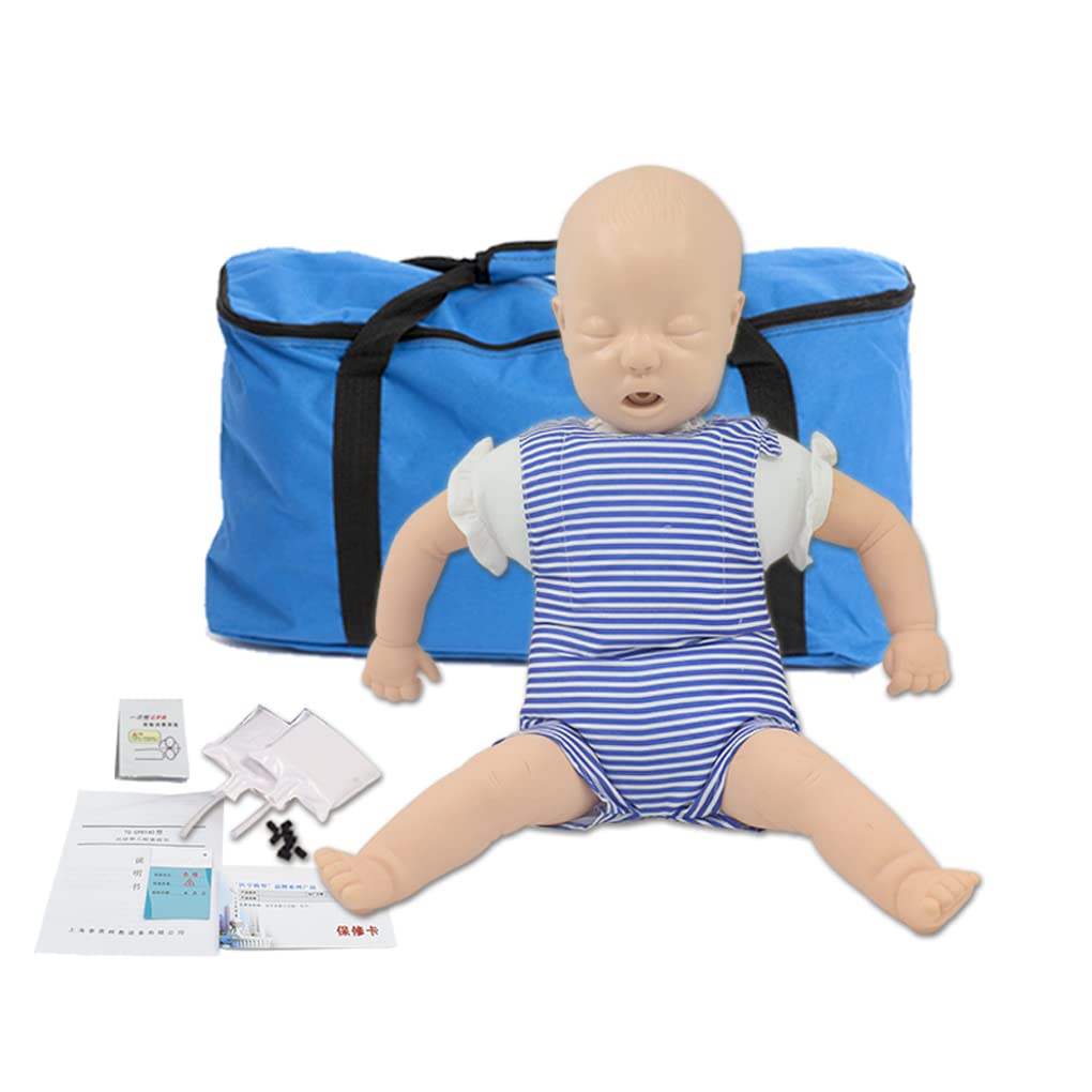 60 cm Große Wiederbelebungspuppen Für Babys, Erste-Hilfe-Modell, Herz-Lungen-Wiederbelebungsmodell, Baby-Säuglings-Trainingspuppe, Forschung Zu Atemwegsobstruktionen Bei Säuglingen