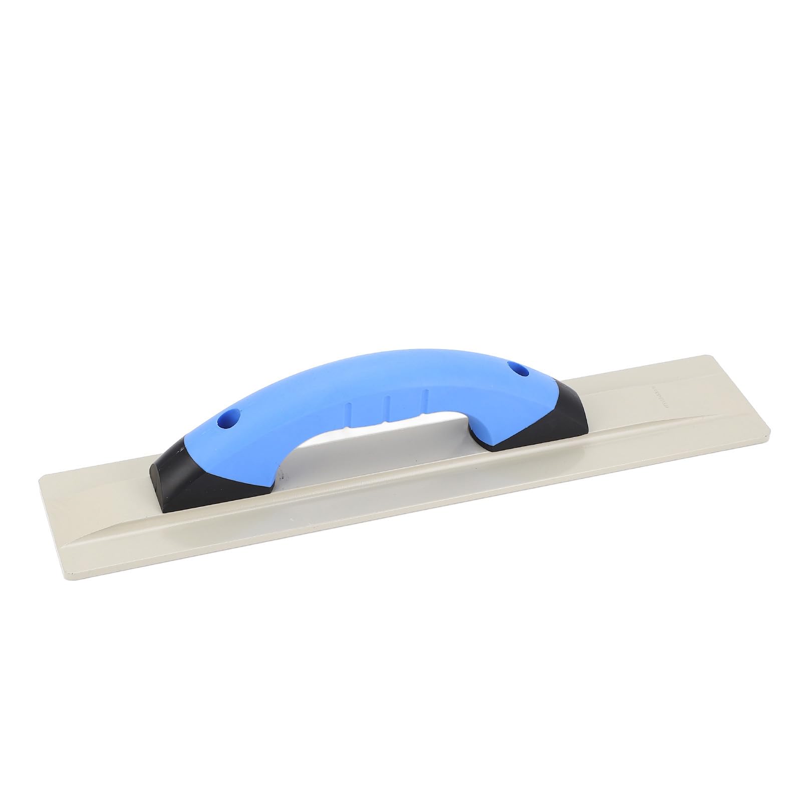 Paleta de Yeso Paleta de Acabado Plana de 405x80 mm con Mango de Goma ergonómico Herramienta Manual de construcción Resistente para Trabajos de enlucido de hormigón y Cemento