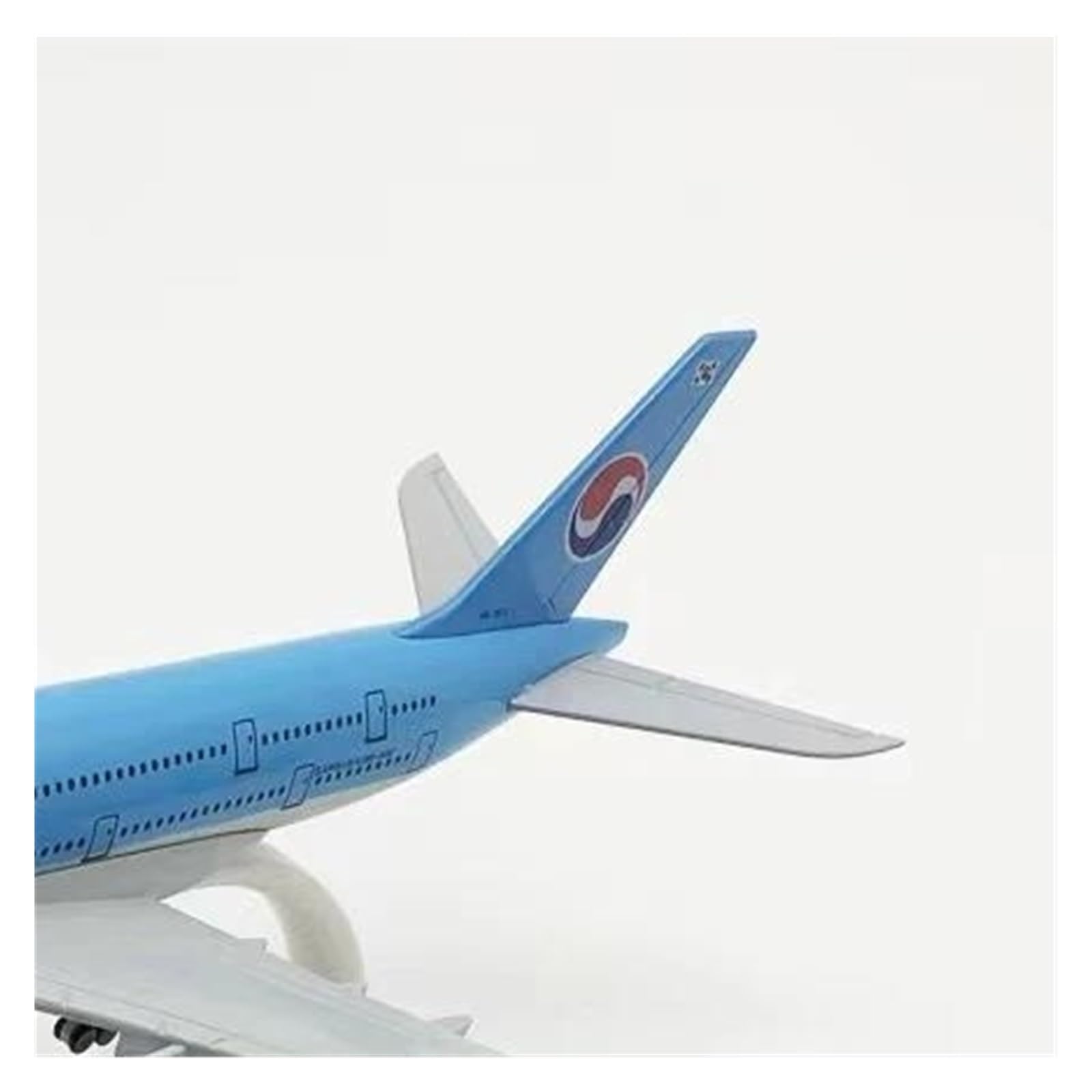 Modello In Lega Di Metallo Da 20 Cm Per Aereo Coreano Airbus 380 A380 Pressofuso Con Ruote Modello di Aereo in lega