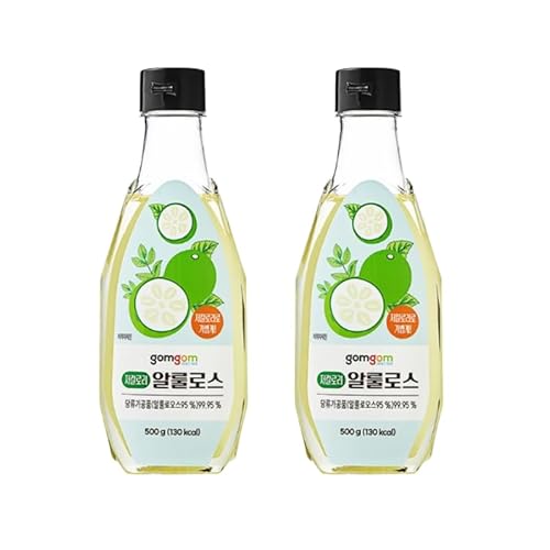 アルロース シロップ 500g ×2本 ダイエット 低カロリー 低糖類 gomgom ゴムゴム オリゴ糖 はちみつ 砂糖代替品 砂糖と同じ甘さ ステビア