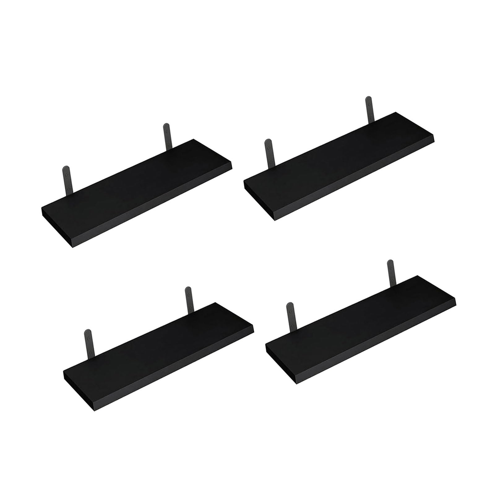 Xjdzineq Wall Shelves Practical Storage Shelving Unit Decorative Floating Bucolic Wooden Design for Kitchen Bathroom Space Saving Wall Set