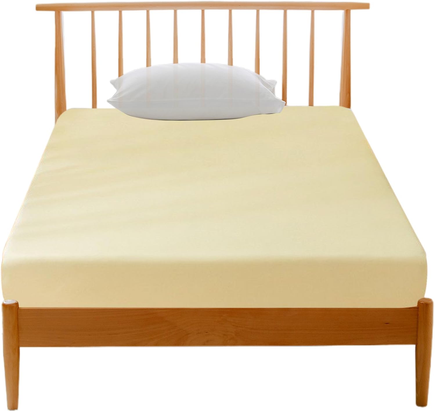 – Fitted Sheets,All-Around Bed Sheet | Cotton All-Around Elastic Breathable Bedsheet Accessories for Mattress Household Sleep Comfort