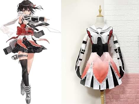 コスプレ衣装 # Amazon.co.jp: [XhWser] 艦隊これくしょん/川内改二 じんつう