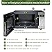 Smallest 9.6 Inch Microwave Plate Replacement Compatible With Panasonic Microwave Glass Plate F06016D00XN, 9.6