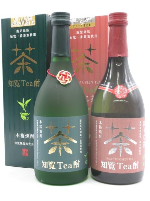 養護茶 720ml 2本セット Amazon.co.jp: 【飲み比べ2本セット】 知覧醸造 知覧Tea酎 ほうじ茶
