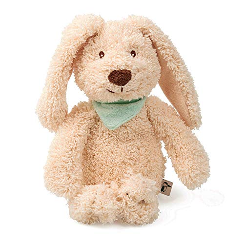 GRÜNSPECHT Wärme-Kuscheltier Hase Baby, Rapssamen-Wärmekissen mit waschbarem Bezug für Babys & Kleinkinder, wärmendes Kuscheltier bei Bauchschmerzen & Erkältung (335-V3)