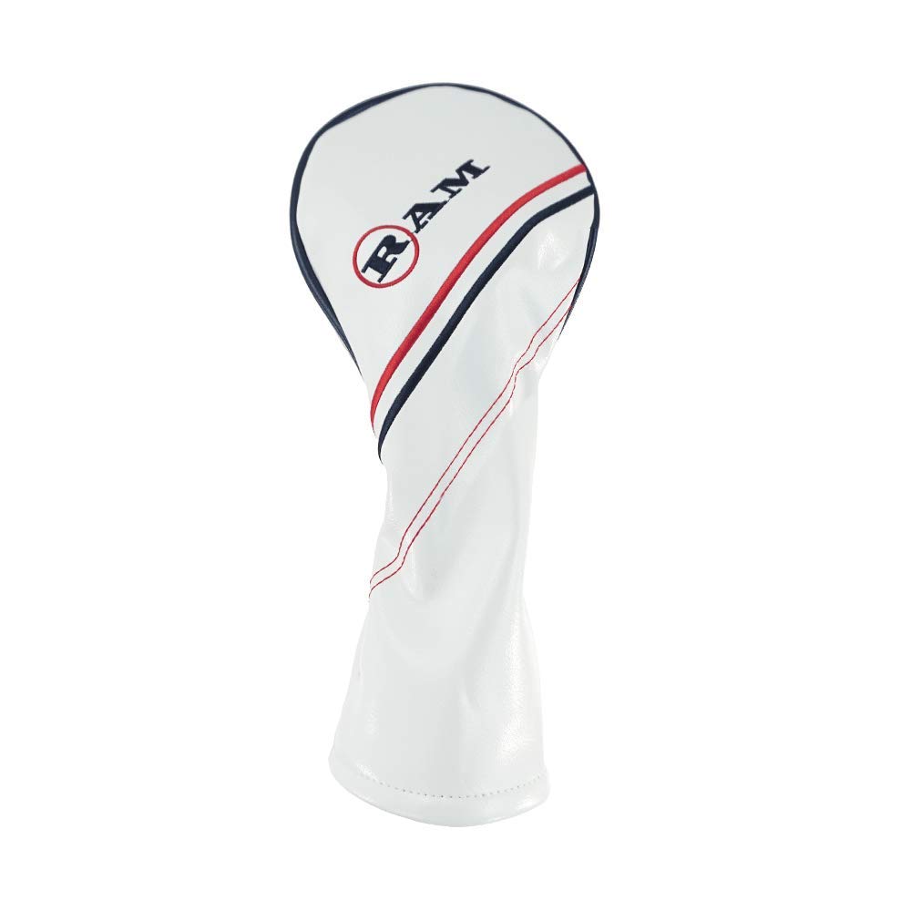 Ram FX Golf Club Headcovers For #5 Fairway Wood, White